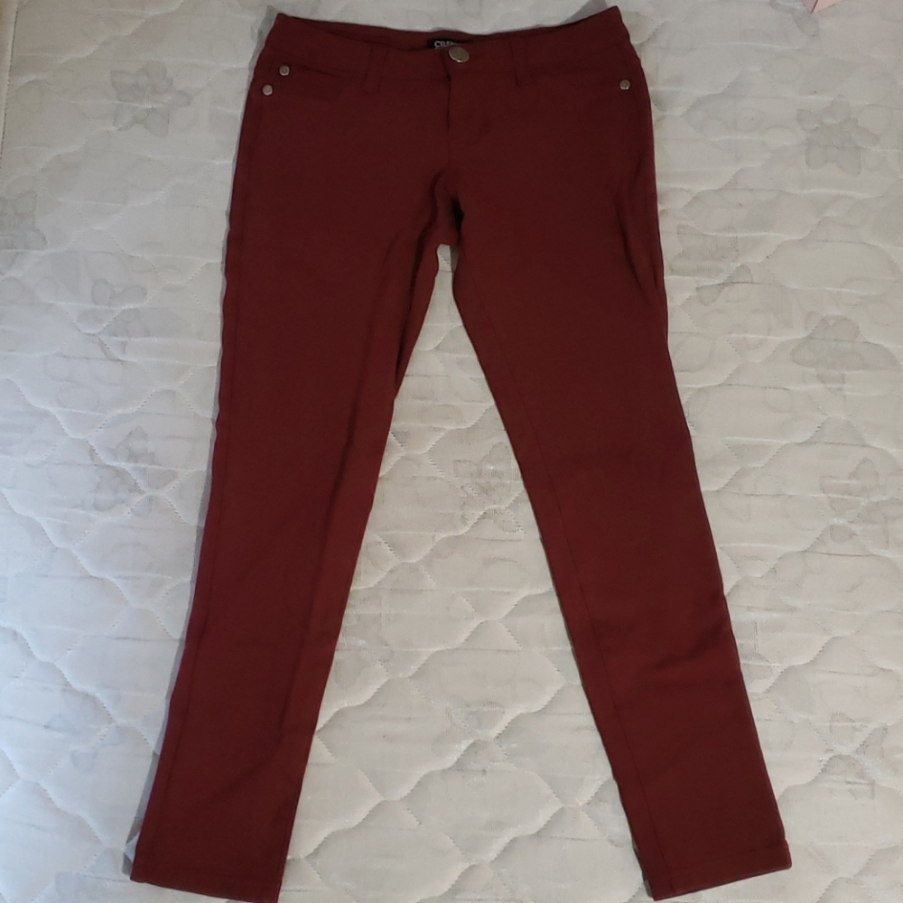 Maroon Celebrity Pink Sz 3 Jeggings